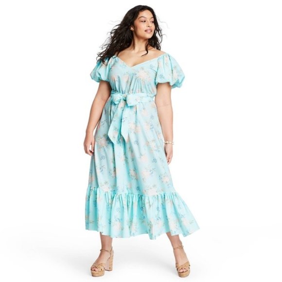 Target Estelle Puff Sleeve Dress 